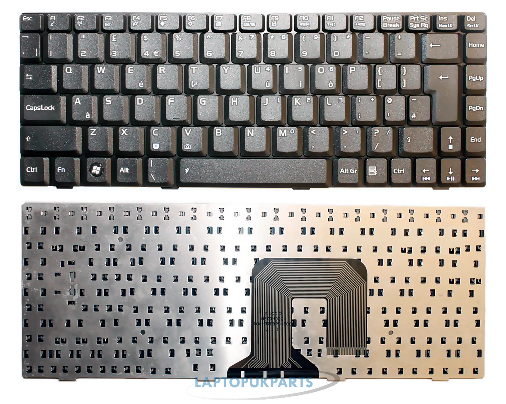 Asus for 0KN0881IT01 New Genuine Laptop Keyboard UK Layout QWERTY eBay