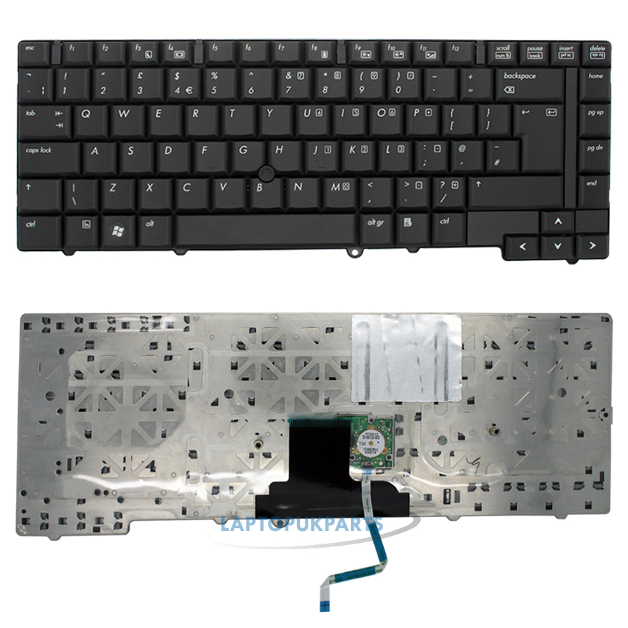 New Genuine For HP Compaq ELITEBOOK 8530 8530P 8530W Laptop keyboard UK