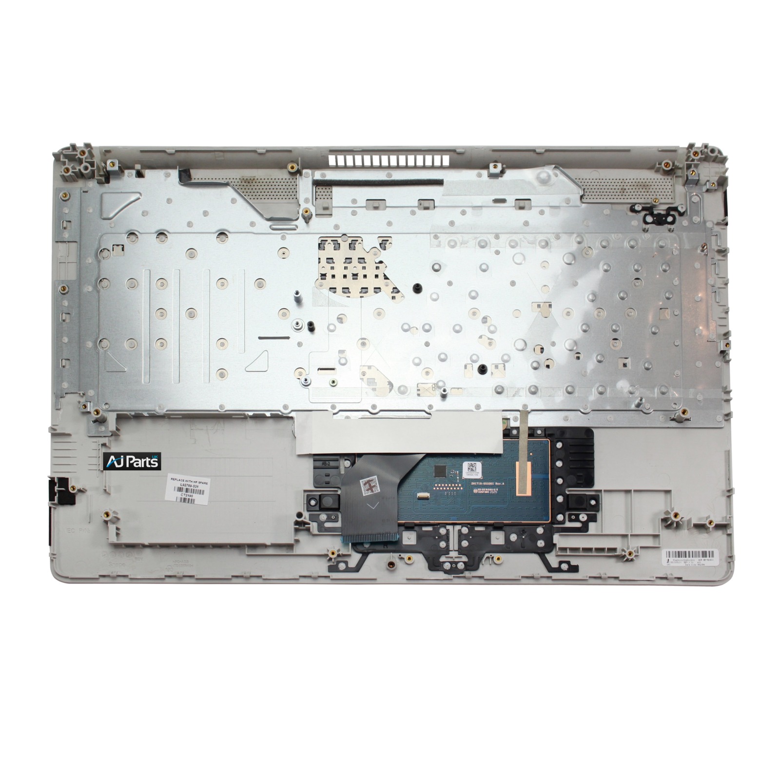ORIGINAL HP 17CA1907NG Laptop Palmrest Keyboard + TouchPad Silver £226