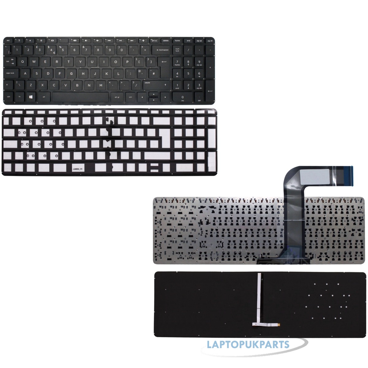 HP 17P106NO Notebook Beleuchtete Tastatur UkLayout Neu eBay