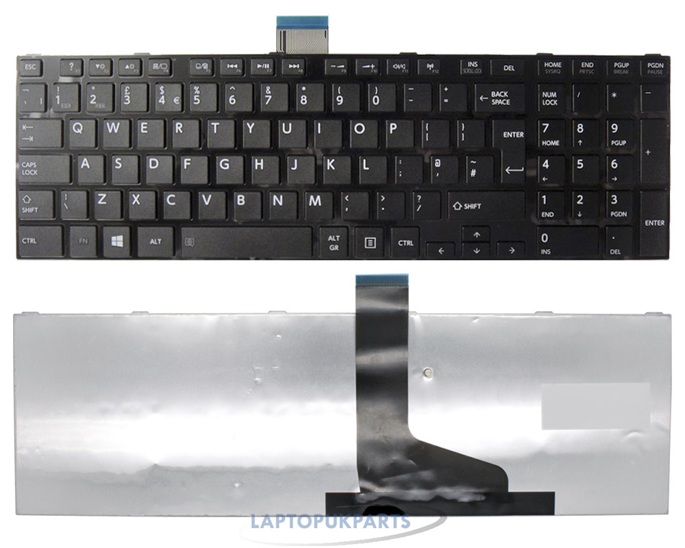 New Replacement Toshiba Satellite Pro L850 UK Layout Keyboard