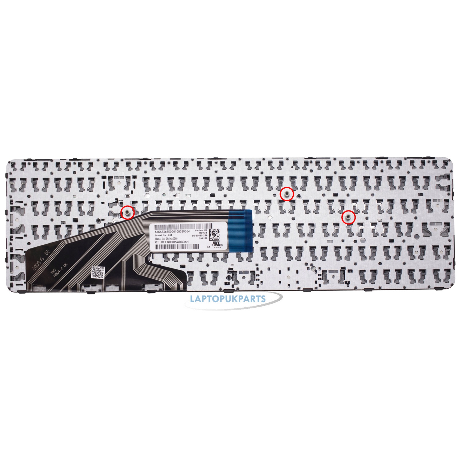 Clavier AZERTY Français Neuf Pour HP ProBook 450 G3 / 450 G4 - Noir - Compatible Générique