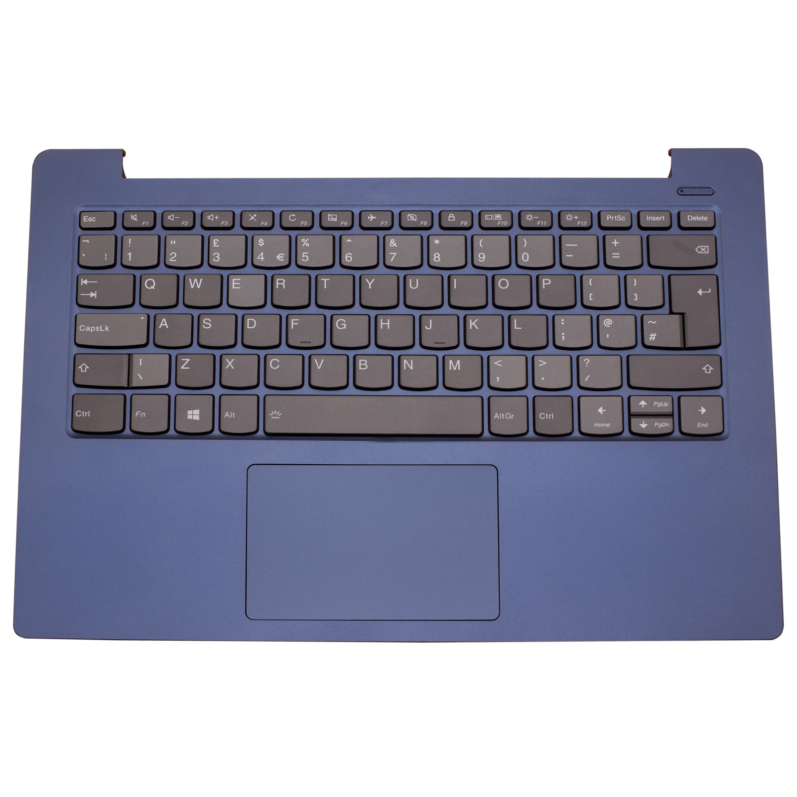 Replace For Lenovo Ideapad 330S14IKB Blue UK Palmrest Cover Top Case
