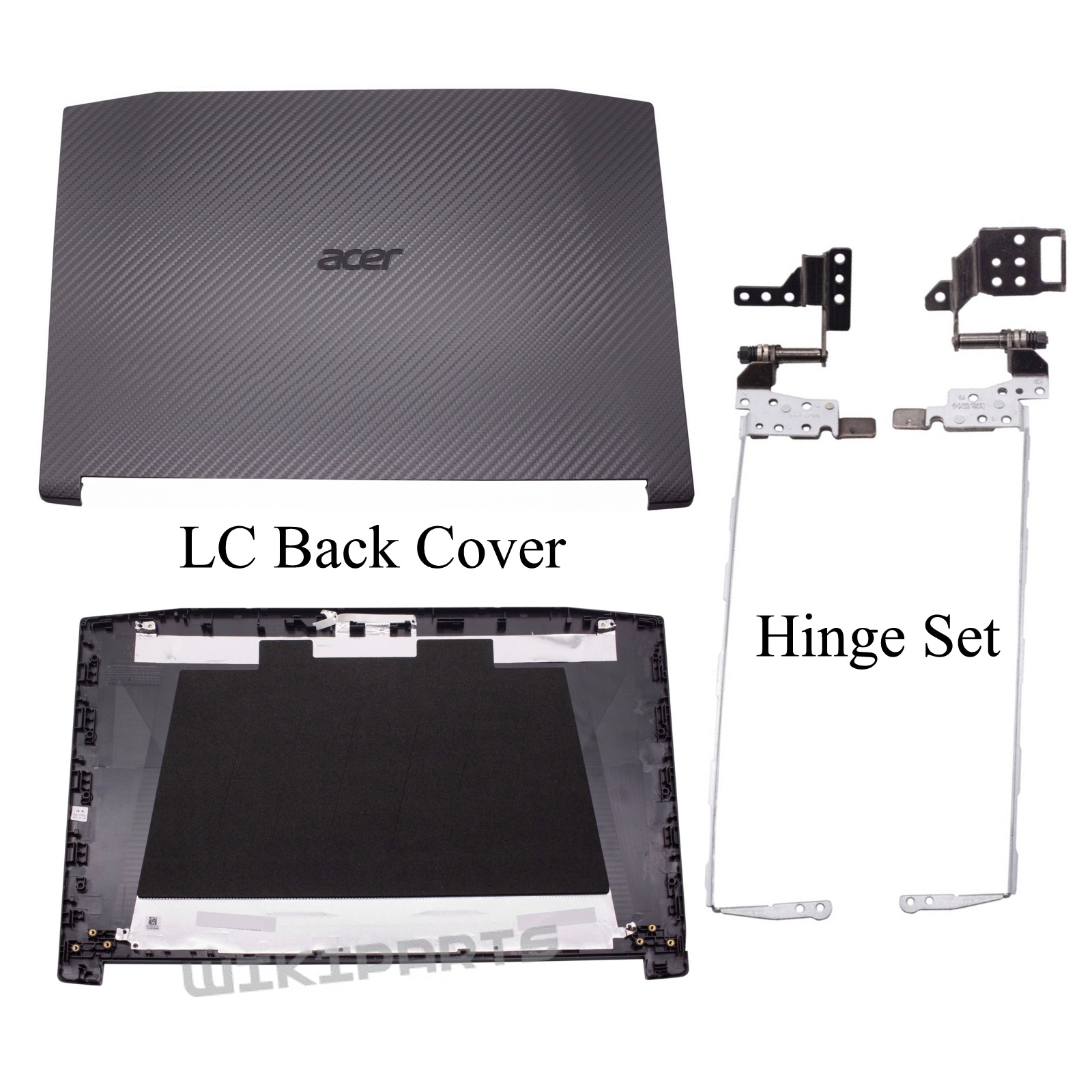 New Acer Nitro 5 AN515-51 AN515-52 42 53 LCD Back Cover &amp; Front Bezel &amp; Hinges E