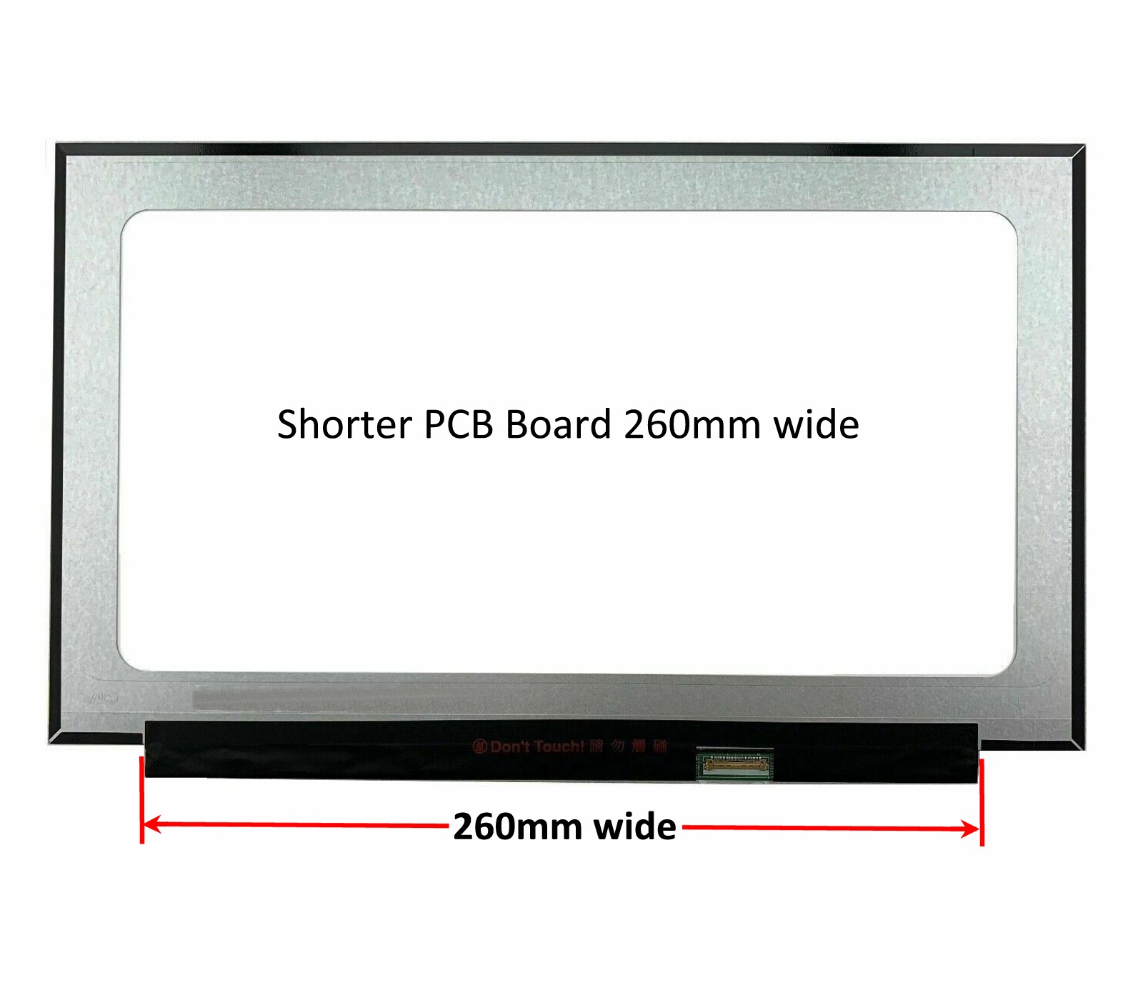 LCD Screen Sharp 15.6" FHD 1920x1080 - LQ156M1JW26
