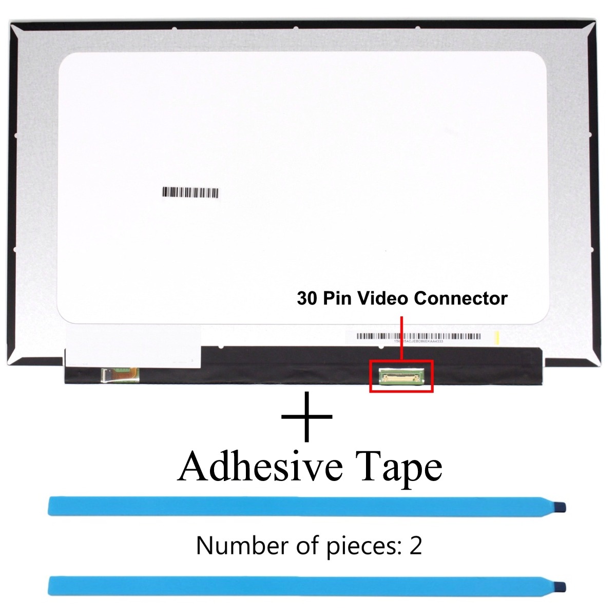 Écran LCD 15.6" HD Pour Lenovo IdeaPad S145-15IIL - Connecteur 30 Pins, Neuf, Garantie